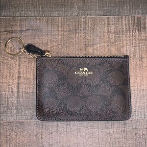 NWOT Coach key chain wallet